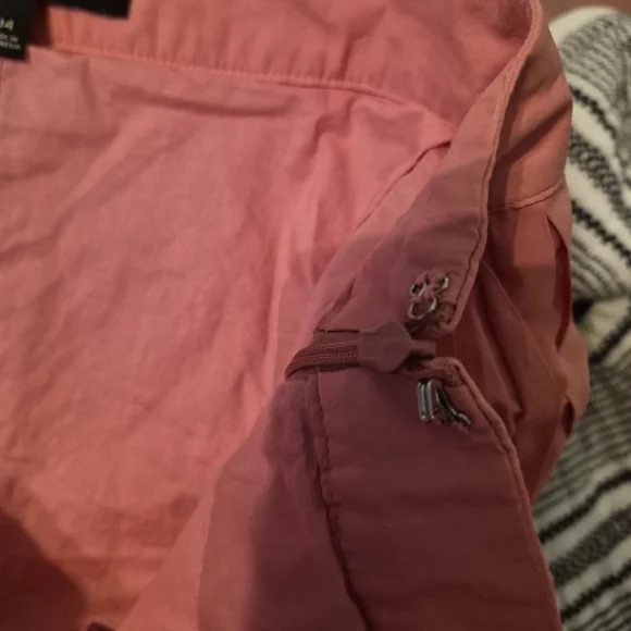 Talbots Pink A-Line Pleated Midi Skirt Size 14 - Picture 7 of 9